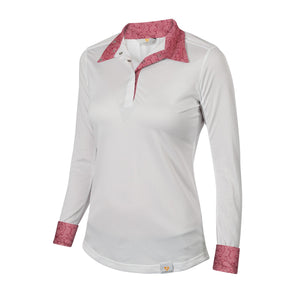 Aubrion Ladies Equestrian Style Long Sleeve Show Shirt