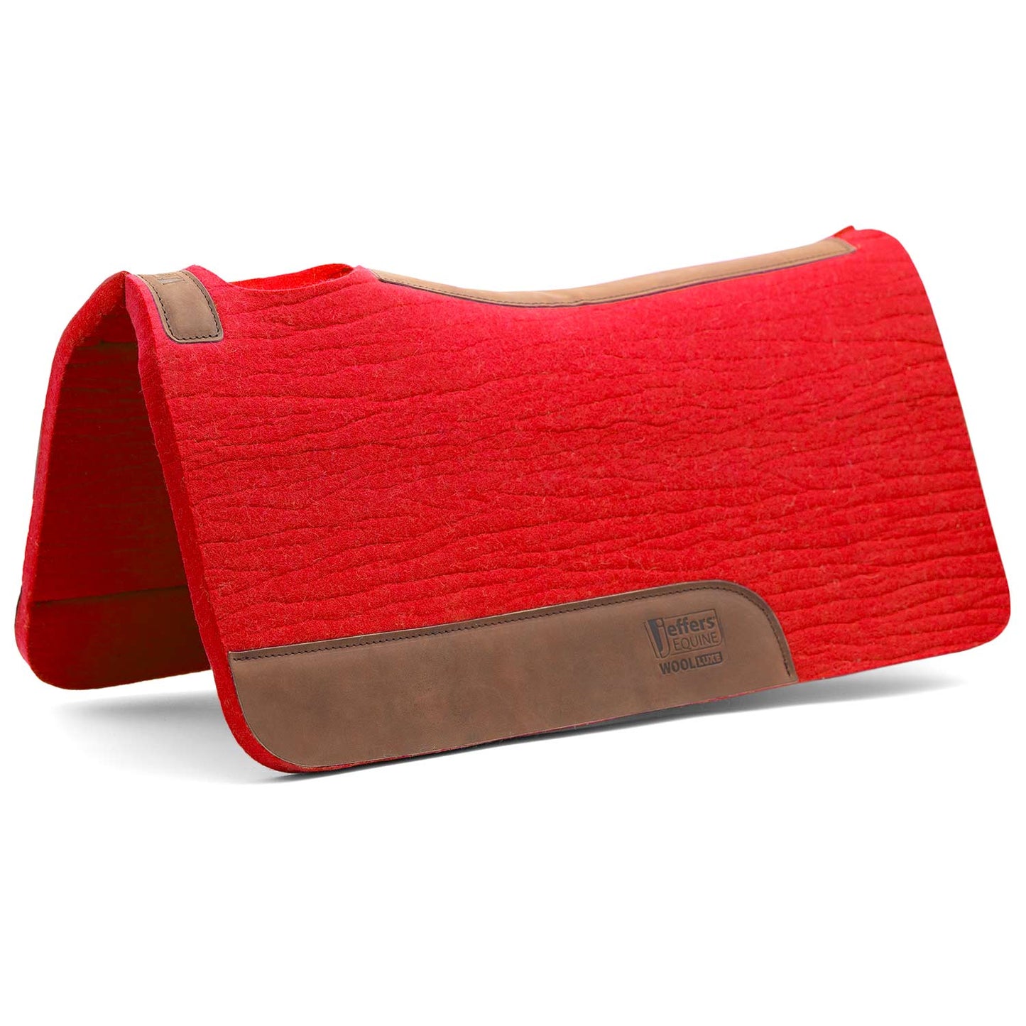 Premium WoolLuxe 100% Wool Equine Saddle Pad – Cushioned, Breathable, and Shock-Absorbing