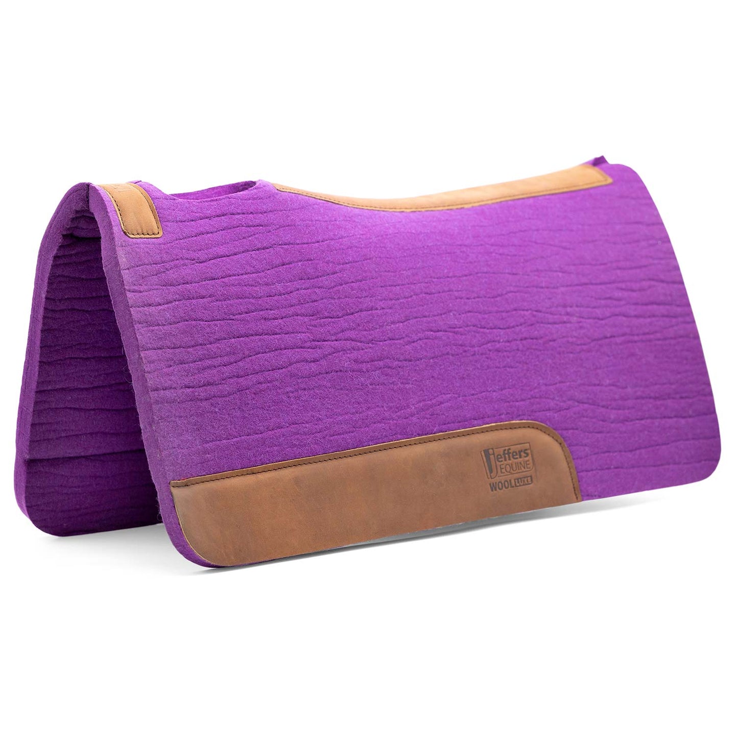 Premium WoolLuxe 100% Wool Equine Saddle Pad – Cushioned, Breathable, and Shock-Absorbing