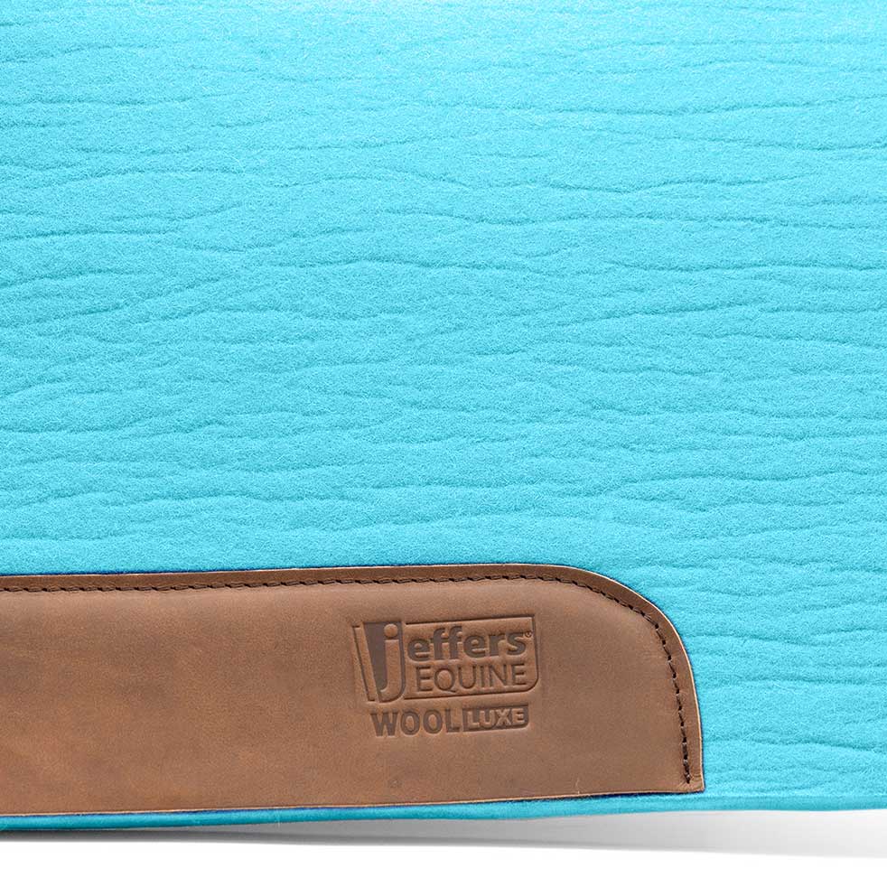 Premium WoolLuxe 100% Wool Equine Saddle Pad – Cushioned, Breathable, and Shock-Absorbing