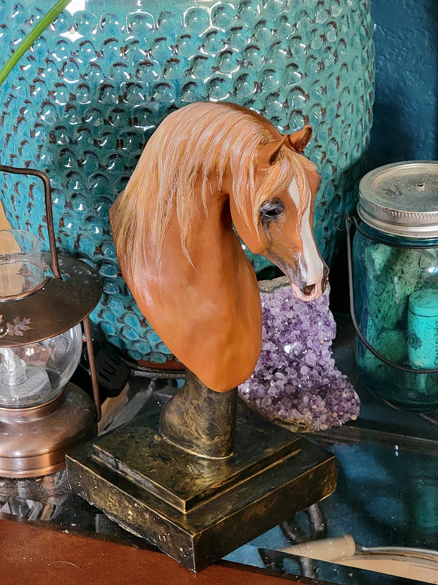 Arabian Horse Bust Custom Sculpture Painted or Unpainted