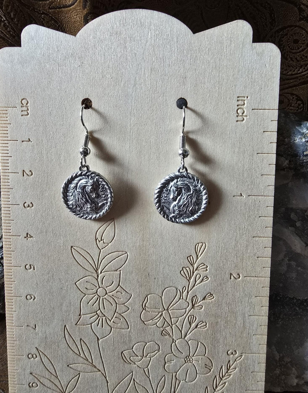 Exquisite Arabian Horse Earrings