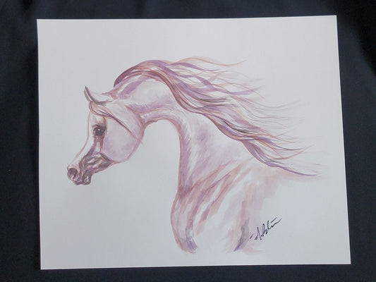 Zephyr of the Desert — Original 8x12" Watercolor Painting