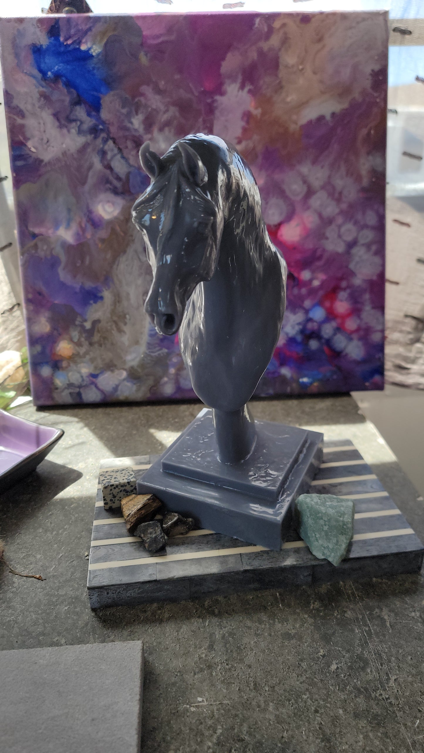 Arabian Horse Bust Custom Sculpture Painted or Unpainted