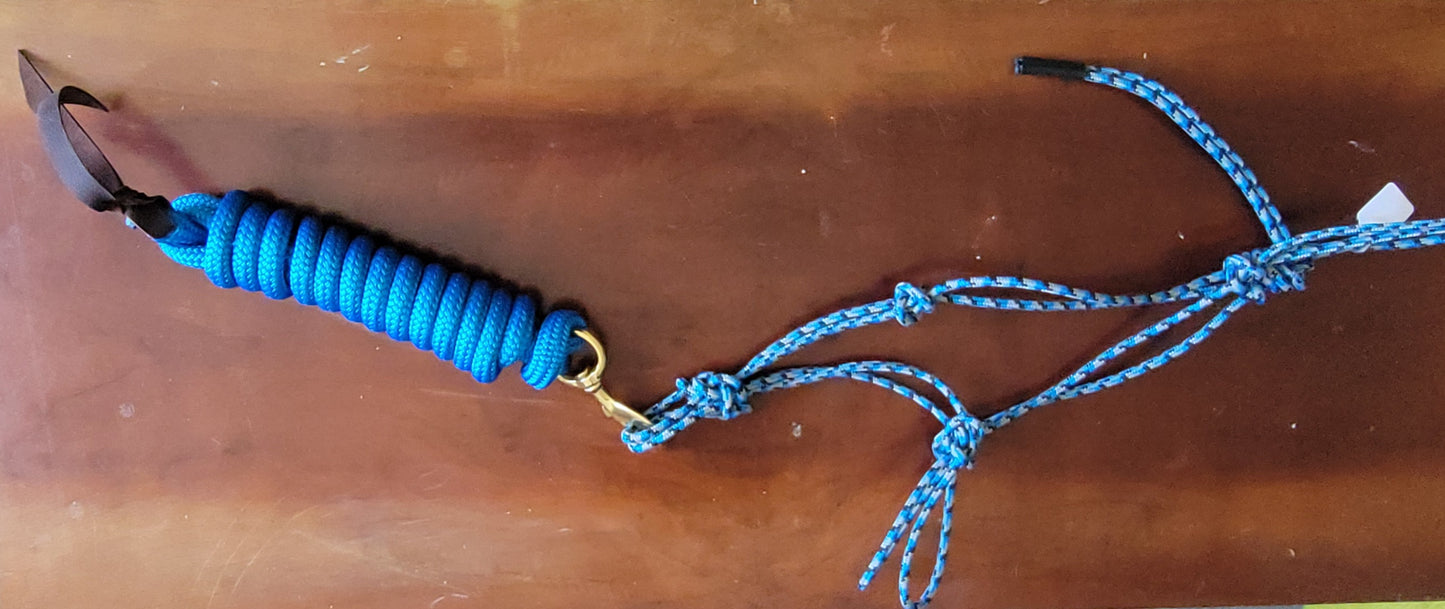 Handcrafted Rope Halter – Arabian & Refined Stock Horse Fit
