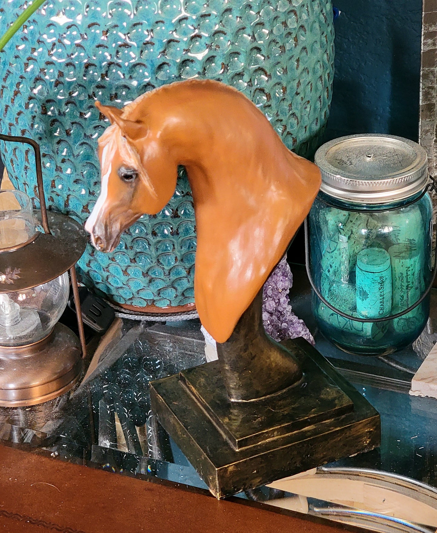 Arabian Horse Bust Custom Sculpture Painted or Unpainted