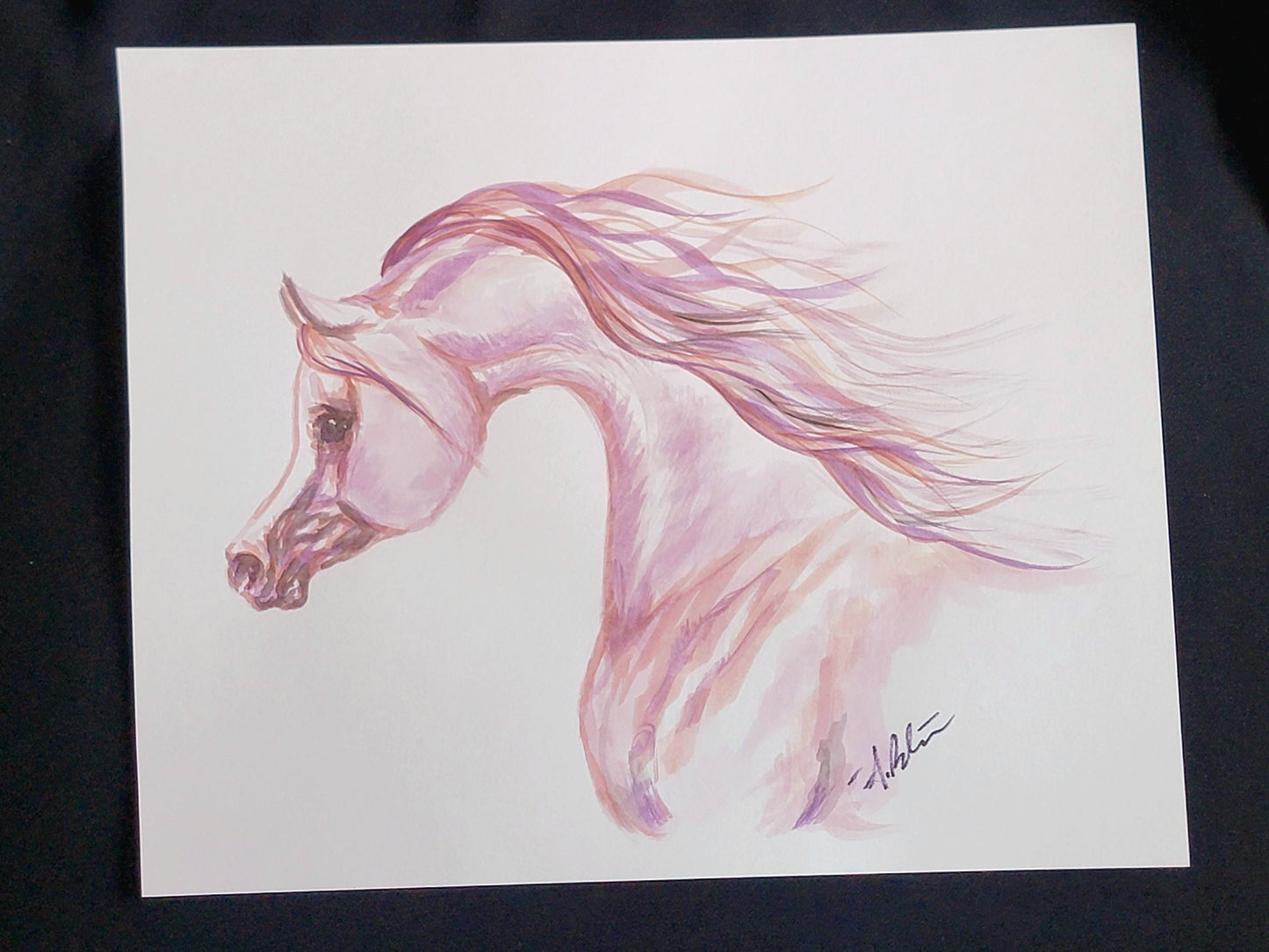 Zephyr of the Desert — Original 8x12" Watercolor Painting