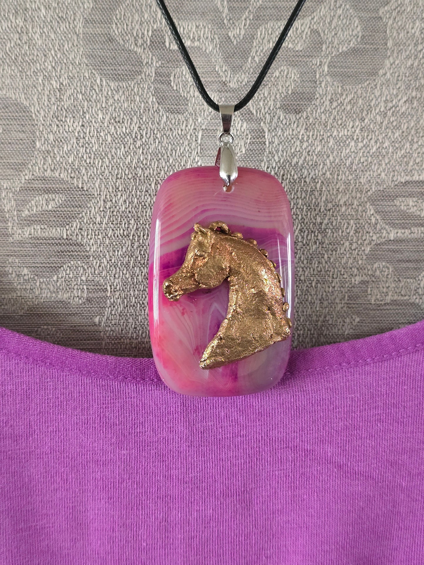 Hand-Painted Arabian Horse Cami — Original Wearable Art