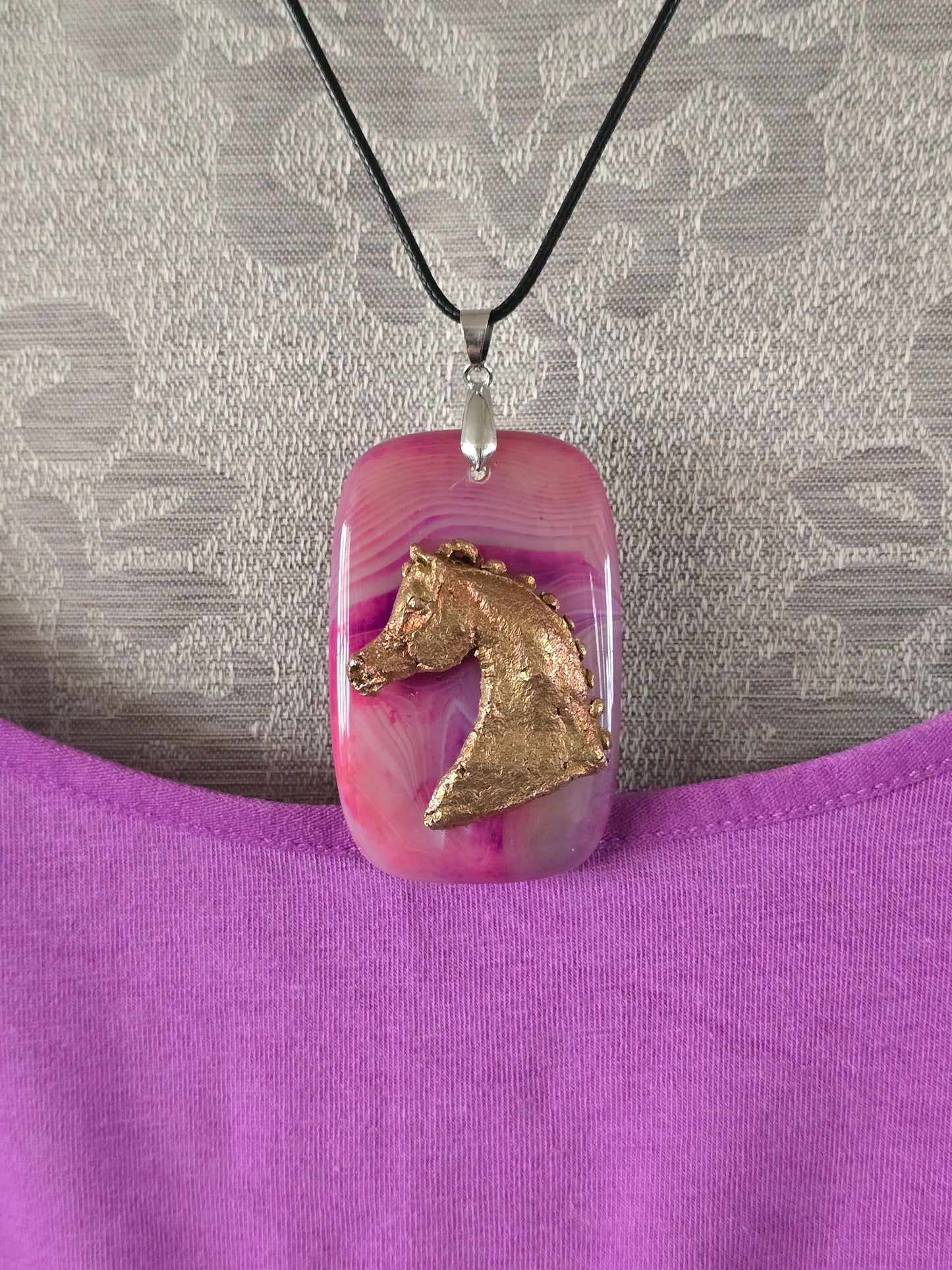 Hand-Painted Arabian Horse Cami — Original Wearable Art