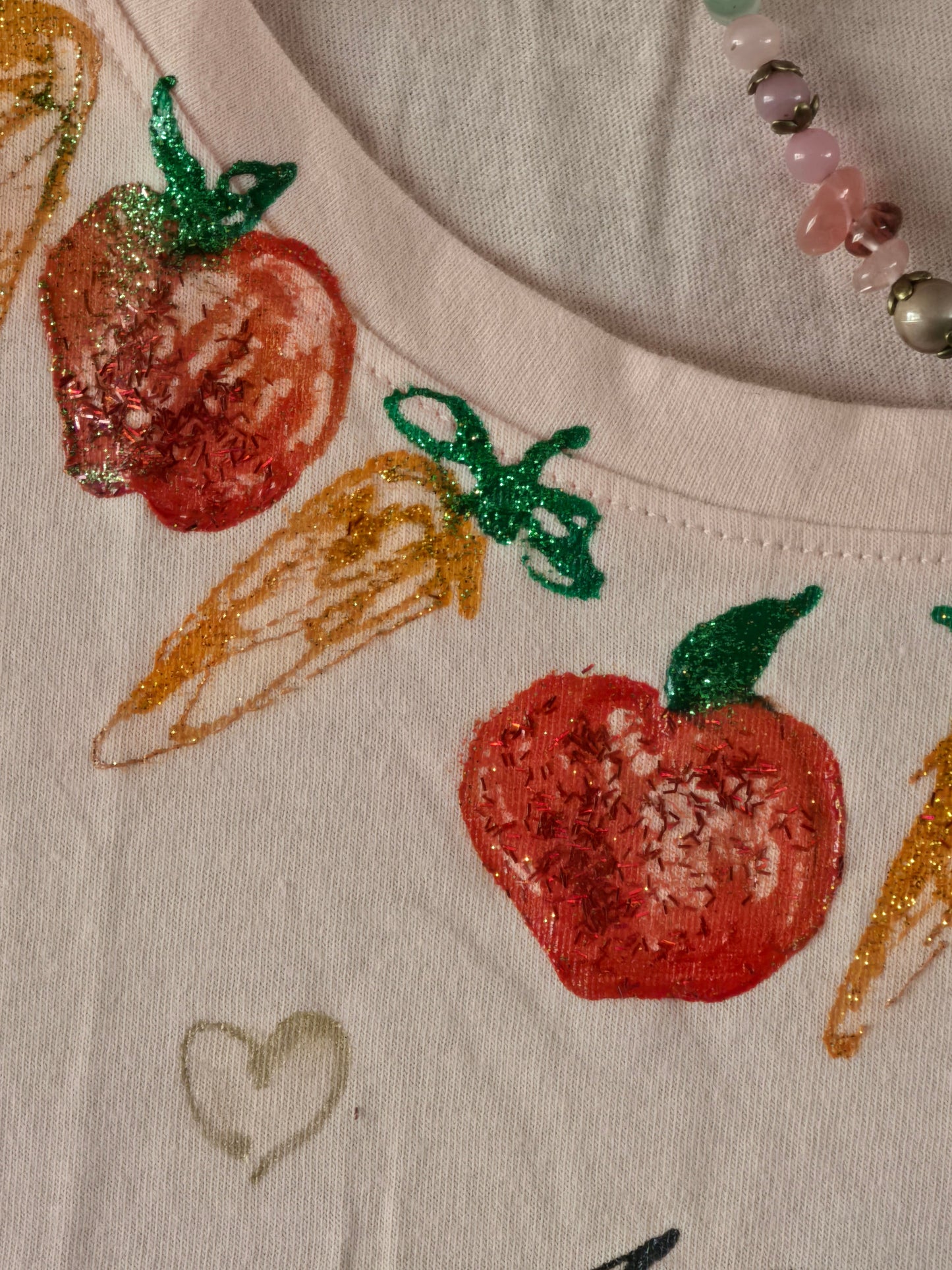 Hand-Painted Arabian Horse T-Shirt — Original Wearable Art