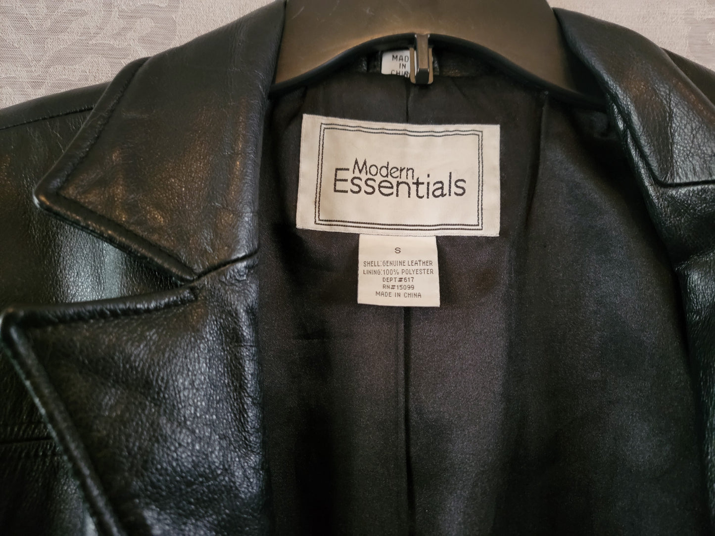Hand-Painted Arabian Leather Jacket – Women's Small
