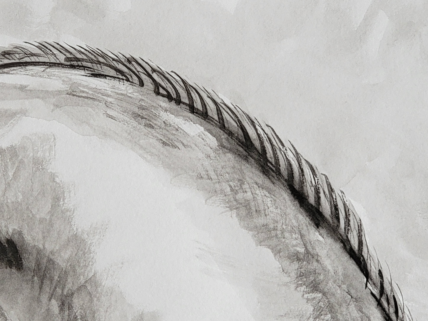 Spanish Beauty — Original Andalusian Horse Watercolor