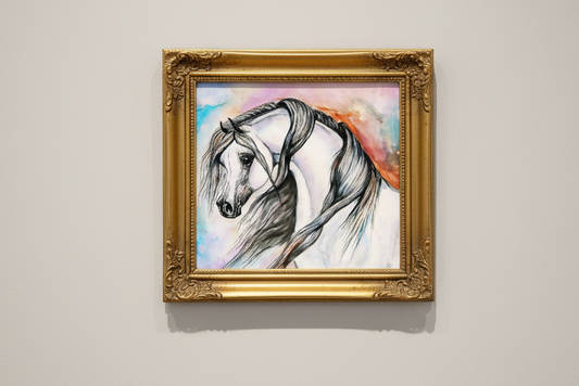 Celestial – 11x17" Open Edition Print Arabian Horse Art